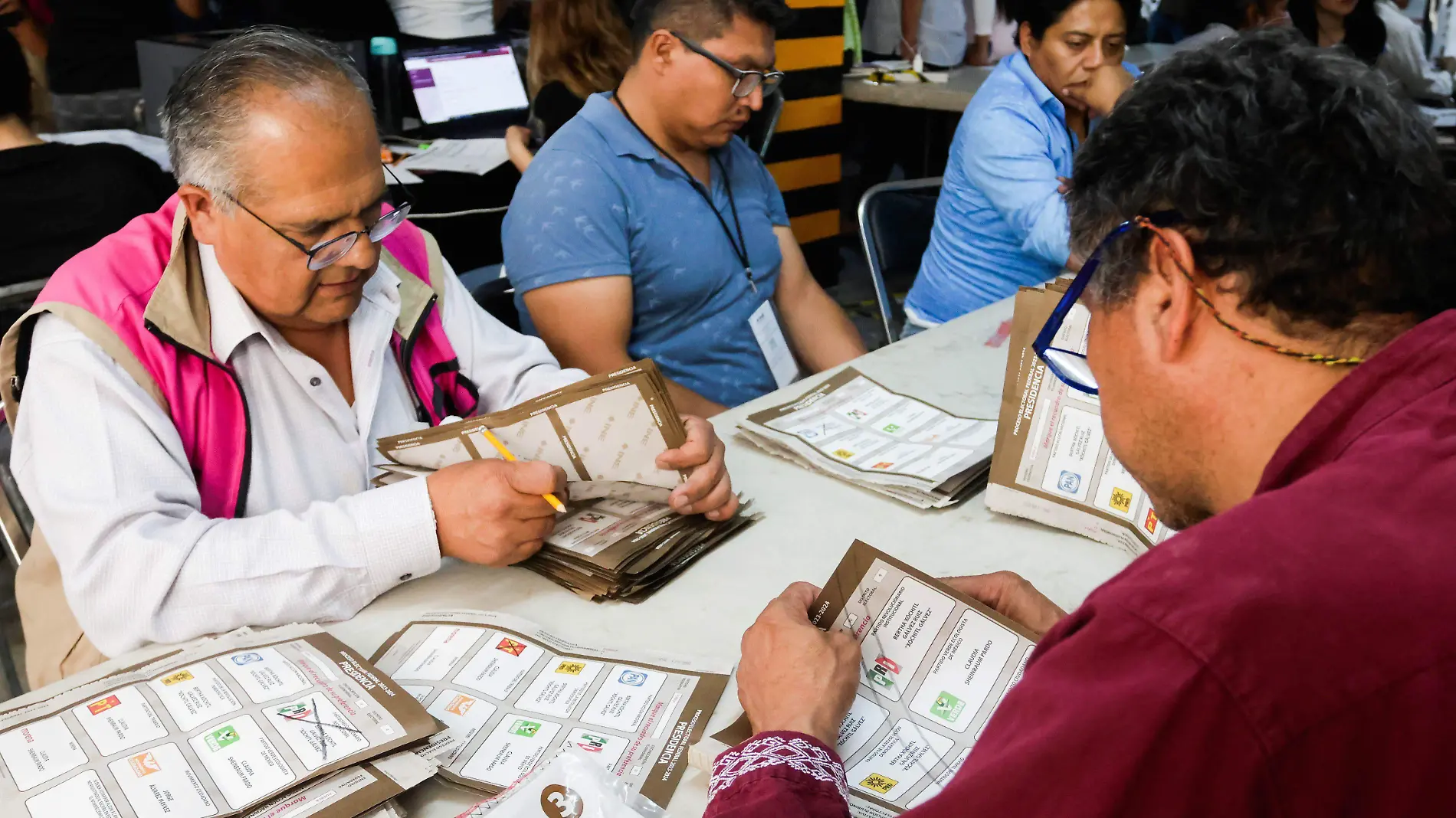 Mireya Novo Cuartoscuro Conteo de votos